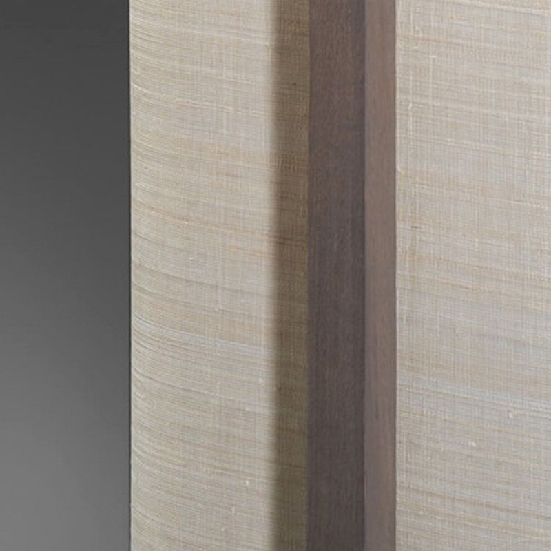 Muto Lampadaire Rectangulaire Moderne, Bois/Tissu, Bois, Salon - Neutralighting