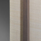 Muto Lampadaire Rectangulaire Moderne, Bois/Tissu, Bois, Salon - Neutralighting