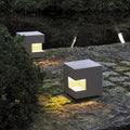 Ray Lampadaire Cube Moderne, Métal, Noir, Allée - Neutralighting
