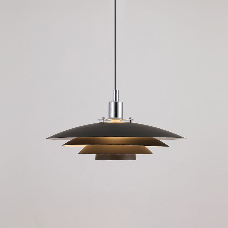 Nylo Suspension Bol Monerne. Métal . Blanc/Noir. Chambre - Neutralighting