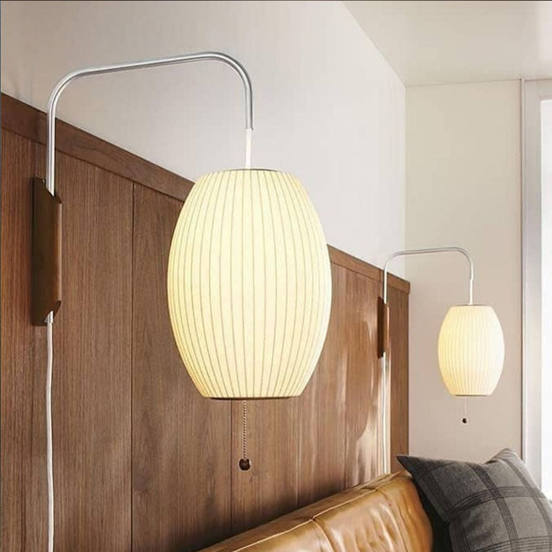 Ritta Moderne Rond Métal Bois Intérieur Applique Murale Salon - Neutralighting