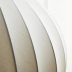Ritta Lampadaire Poire Art Deco, Métal/Tissu, Beige, Salon - Neutralighting