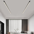 Solin Plafonnier Linéaire Moderne Noir Salon - Neutralighting