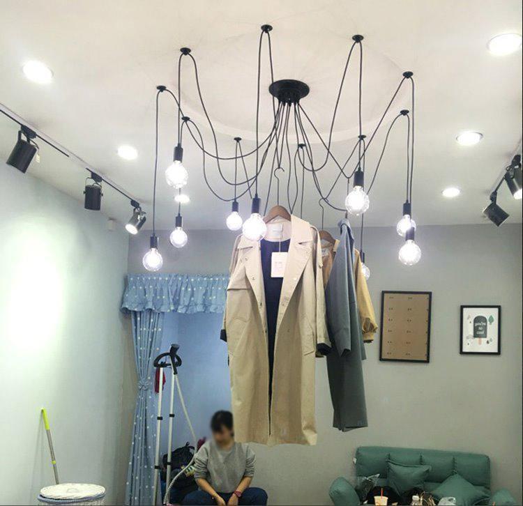 Lustra Chandelier à Câble Araignée Industriel - Neutralighting