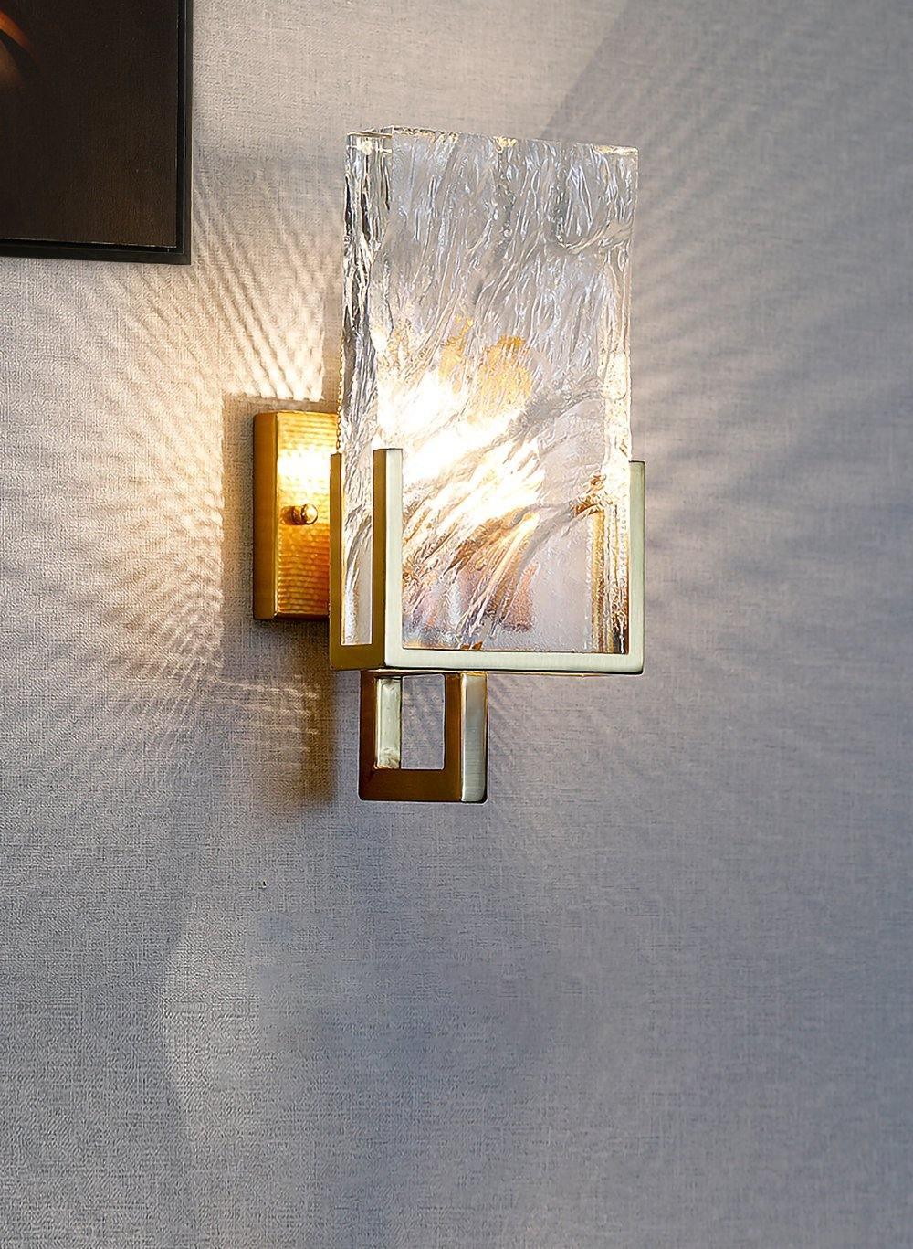 Ivenen Applique Murale Art Élégance Unique Cristal de Glace - Neutralighting