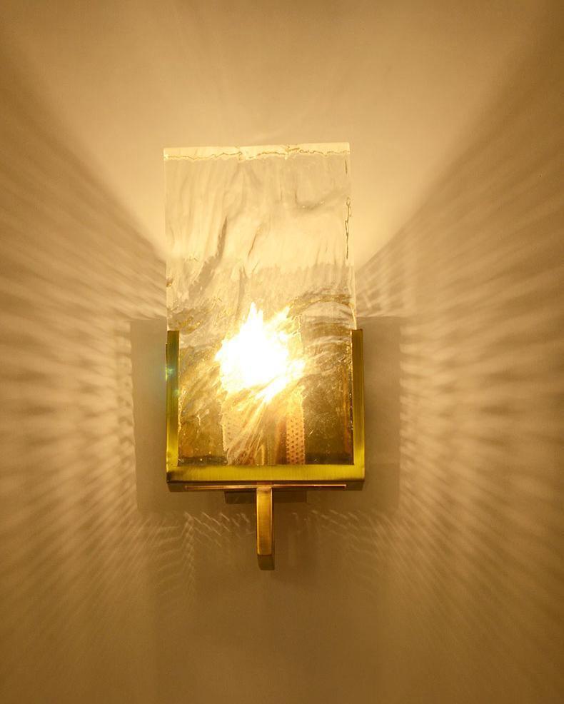 Ivenen Applique Murale Art Élégance Unique Cristal de Glace - Neutralighting