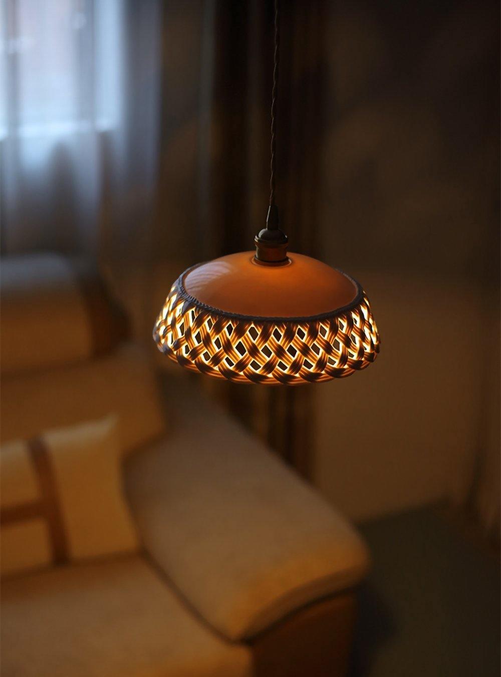 Seluna Lampe Pendante Céramique Moderne - Neutralighting