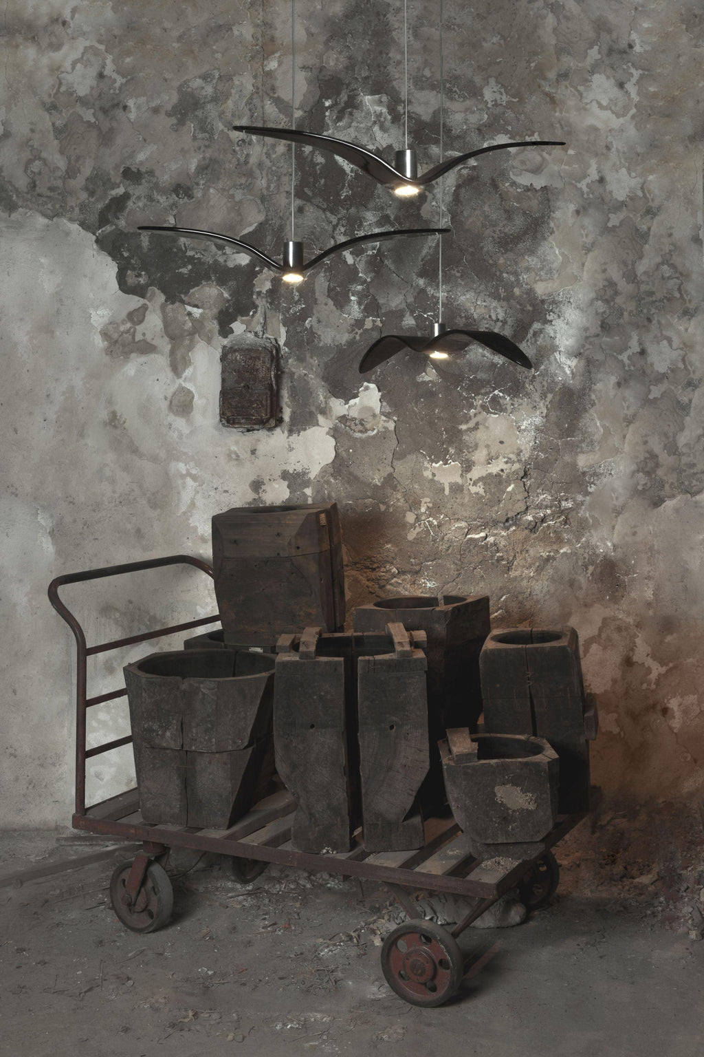 Lustra Suspension Lampe Ailes d'Oiseau pour Salon - Neutralighting