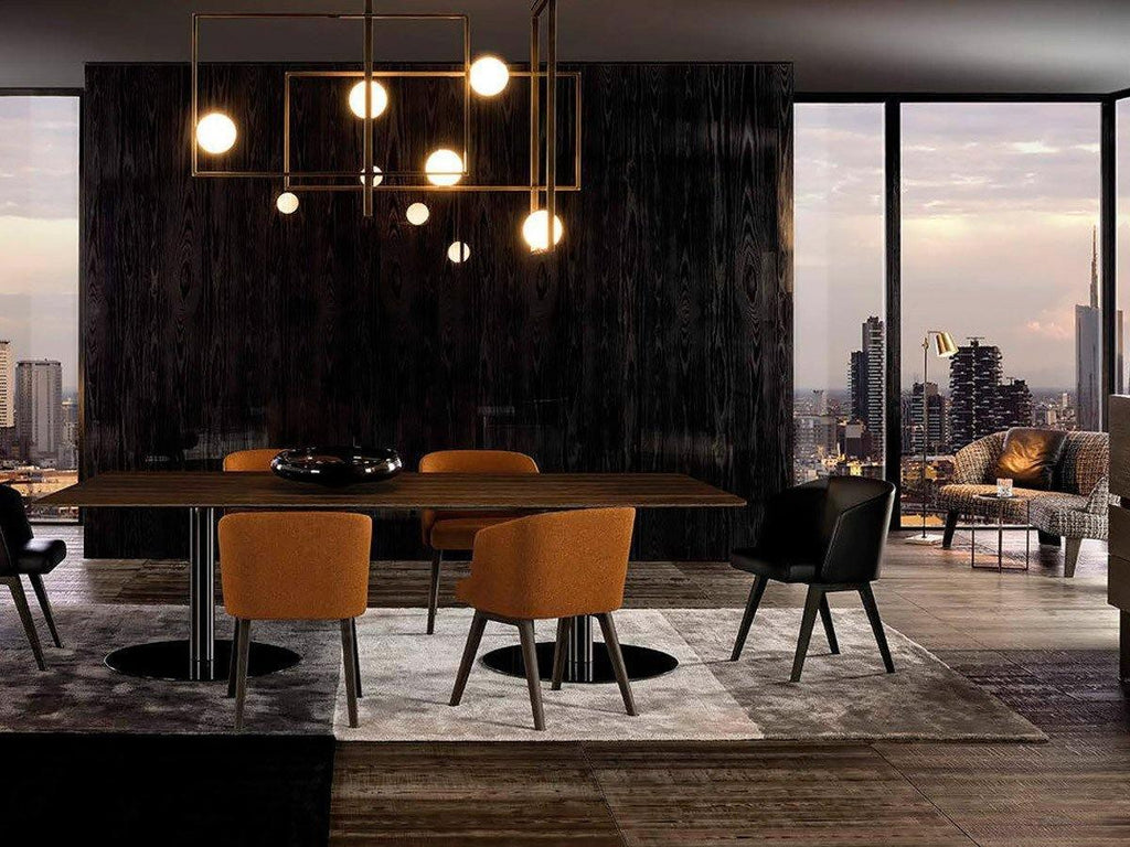 Lustra Chandelier Mondrian en Verre et Laiton Moderne - Neutralighting