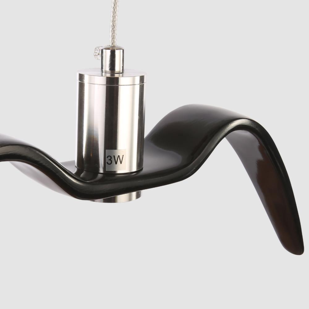 Lustra Suspension Lampe Ailes d'Oiseau pour Salon - Neutralighting