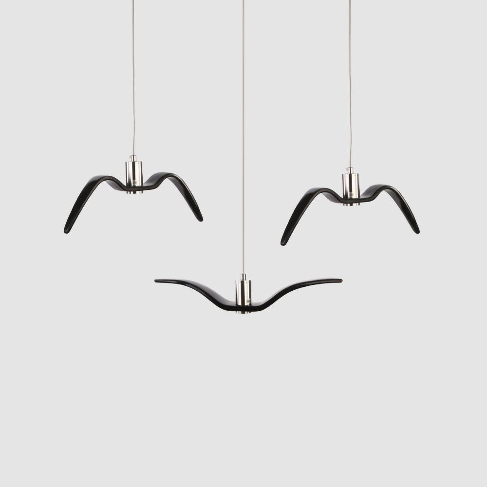 Lustra Suspension Lampe Ailes d'Oiseau pour Salon - Neutralighting