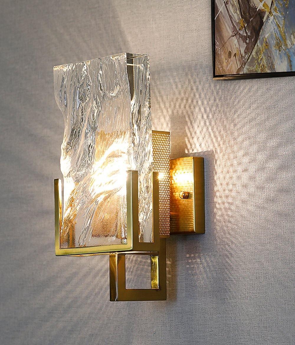 Ivenen Applique Murale Art Élégance Unique Cristal de Glace - Neutralighting