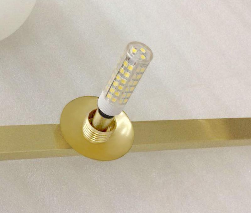 Lustra Chandelier Mondrian en Verre et Laiton Moderne - Neutralighting