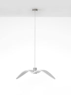 Lustra Suspension Lampe Ailes d'Oiseau pour Salon - Neutralighting