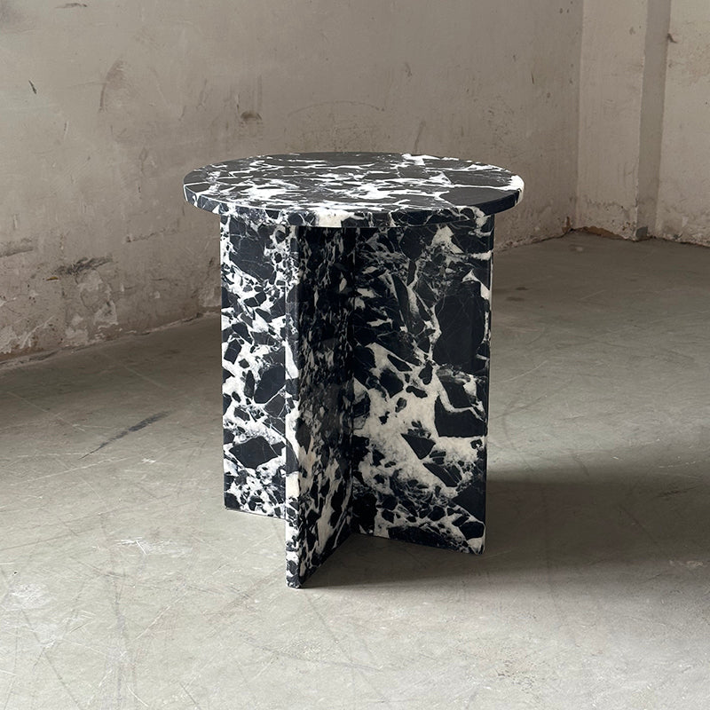 Acariel Table D'appoint en Marbre Minimaliste Moderne Accessoires - Neutralighting
