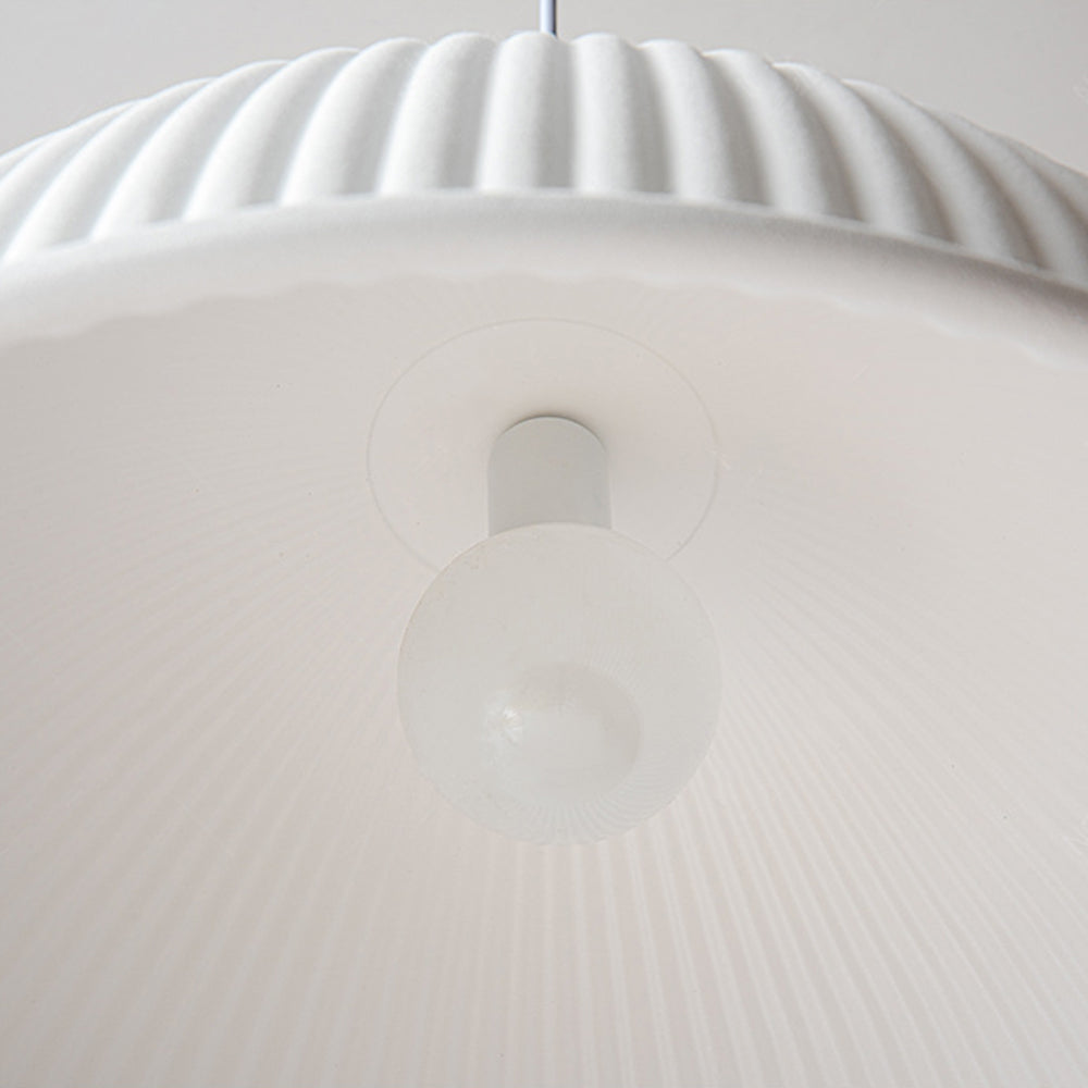 Valentina Suspension Dôme Moderne, Résine, Blanc/Noir/Gris, Librairie/Chambre à Coucher - Neutralighting