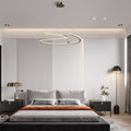 Arisha Suspension Linéaire Moderne, Métal/Acrylique, Doré, Salon/Salle à Manger - Neutralighting