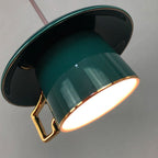 Valentina Place Poignée Tasse Céramique LED Suspension Salon - Neutralighting