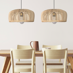 Ritta Noix de Coco Bosquet Suspension Rotin Chambre à Coucher Salle à Manger - Neutralighting