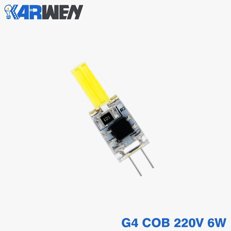 10 pièces de lampes LED G4 haute qualité pour remplacer les halogènes