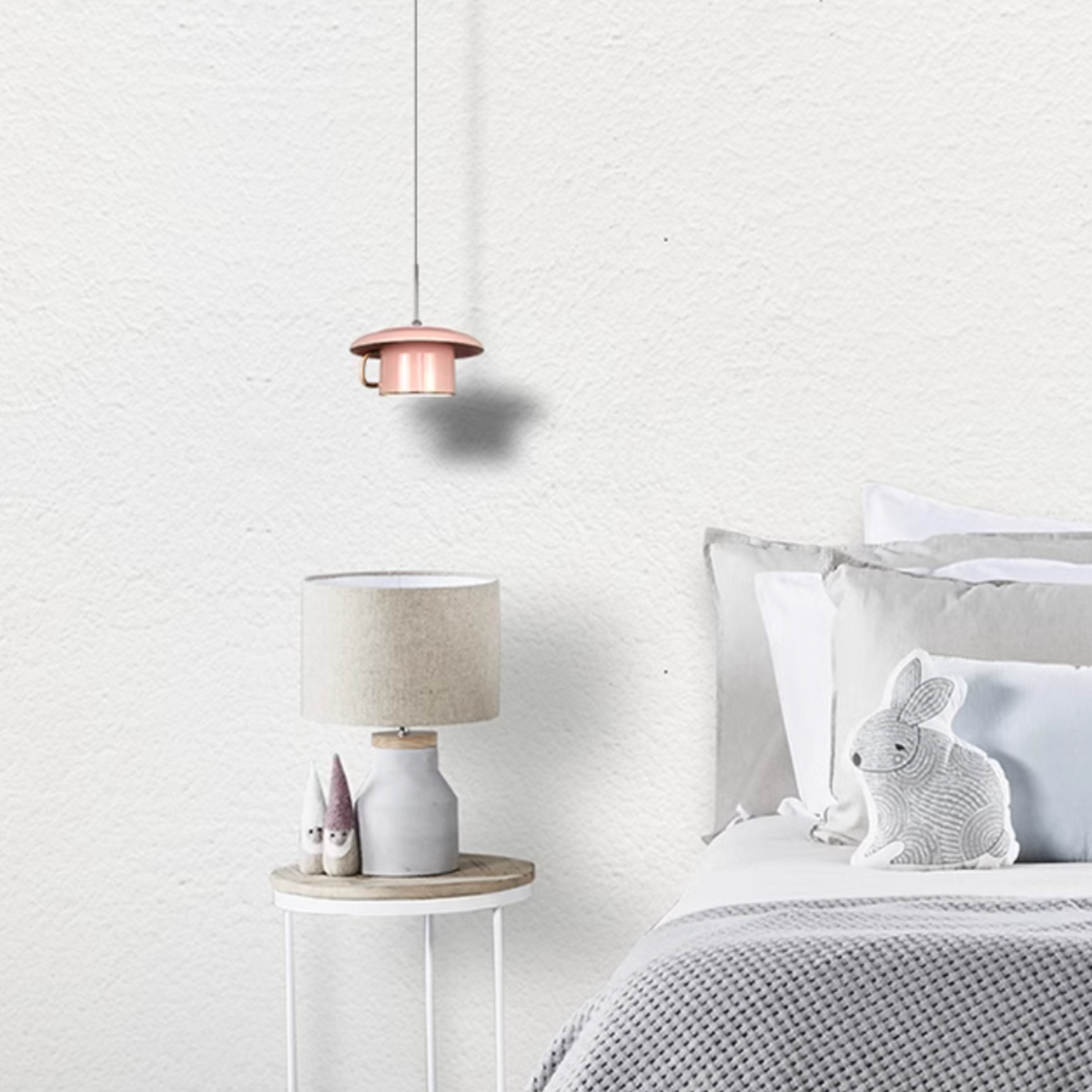 Valentina Urbain Tasse Céramique LED Suspension Salon - Neutralighting