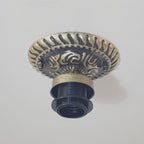 Tiffany Vintage Bol LED Plafonnier Métal Verre Salon - Neutralighting