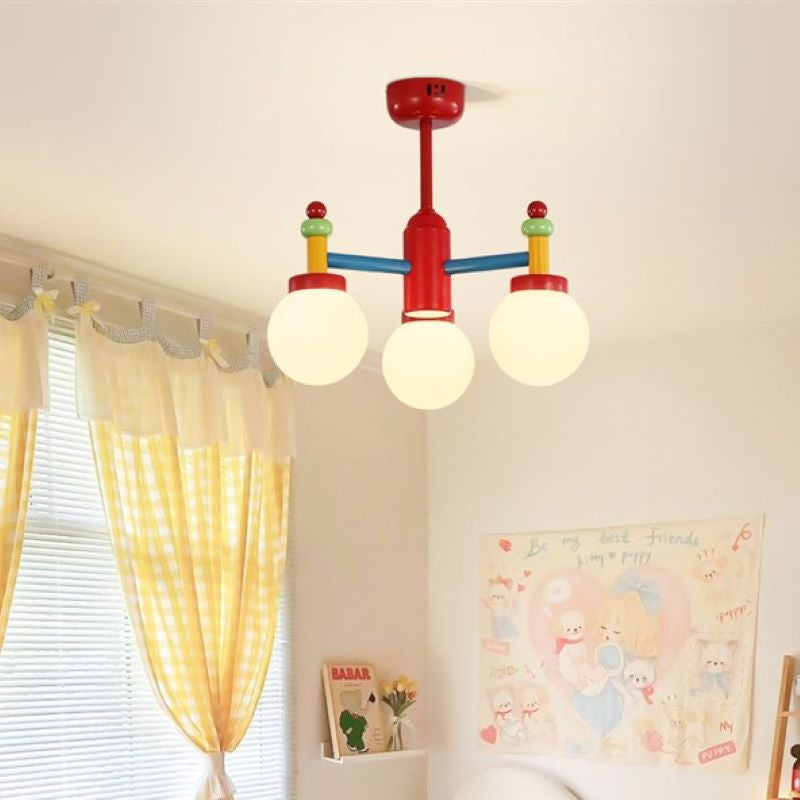 Valentina Lustre Vintage Mélangé Coloré Métal Chambre D'enfant - Neutralighting