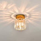 Arisha Moderne Plafonnier Métal Verre Chambre À Coucher - Neutralighting