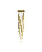 Ovynira Chandelier Tige en Or - Neutralighting
