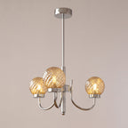 Valentina LED Suspension Métal Verre Cuisine Chambre à Coucher - Neutralighting