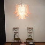 Aurora Lustre Rose Feuille Verre Superposé Gracieux Luxe - Neutralighting