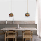 Valentina Rétro LED Métale Verre Suspension Chambre à Coucher Salle à Manger - Neutralighting