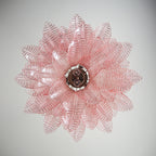 Aurora Lustre Rose Feuille Verre Superposé Gracieux Luxe - Neutralighting