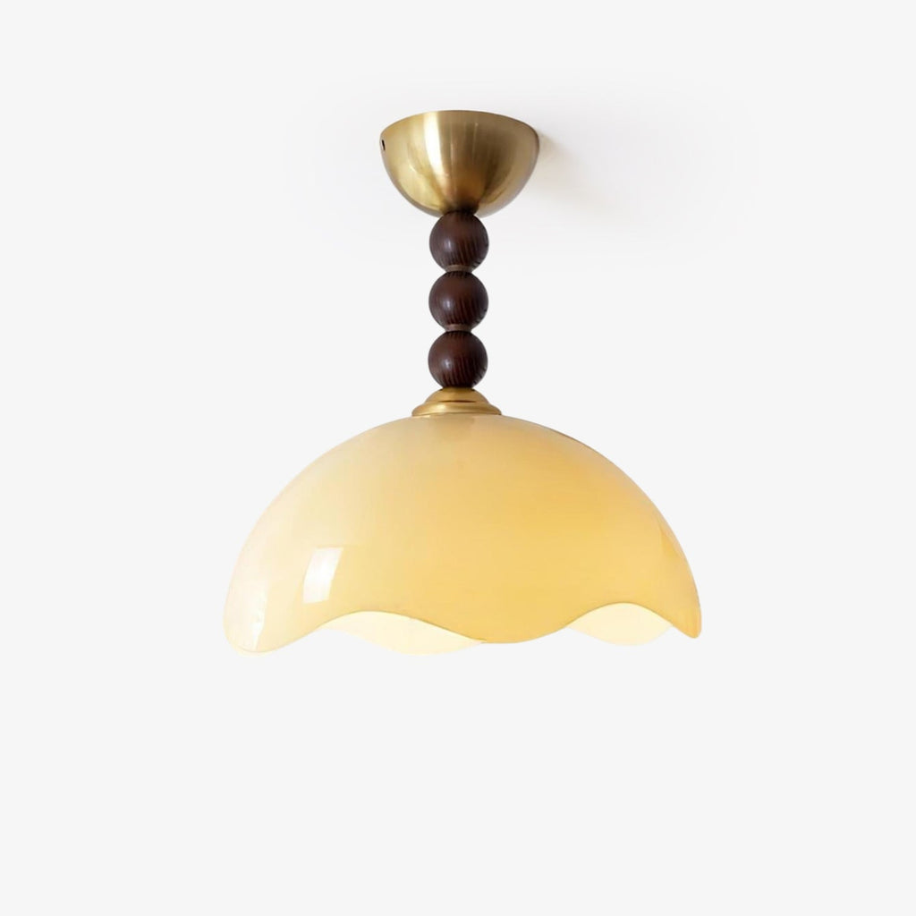 Syraeia Plafonnier Art Nordique en Verre Coral - Neutralighting