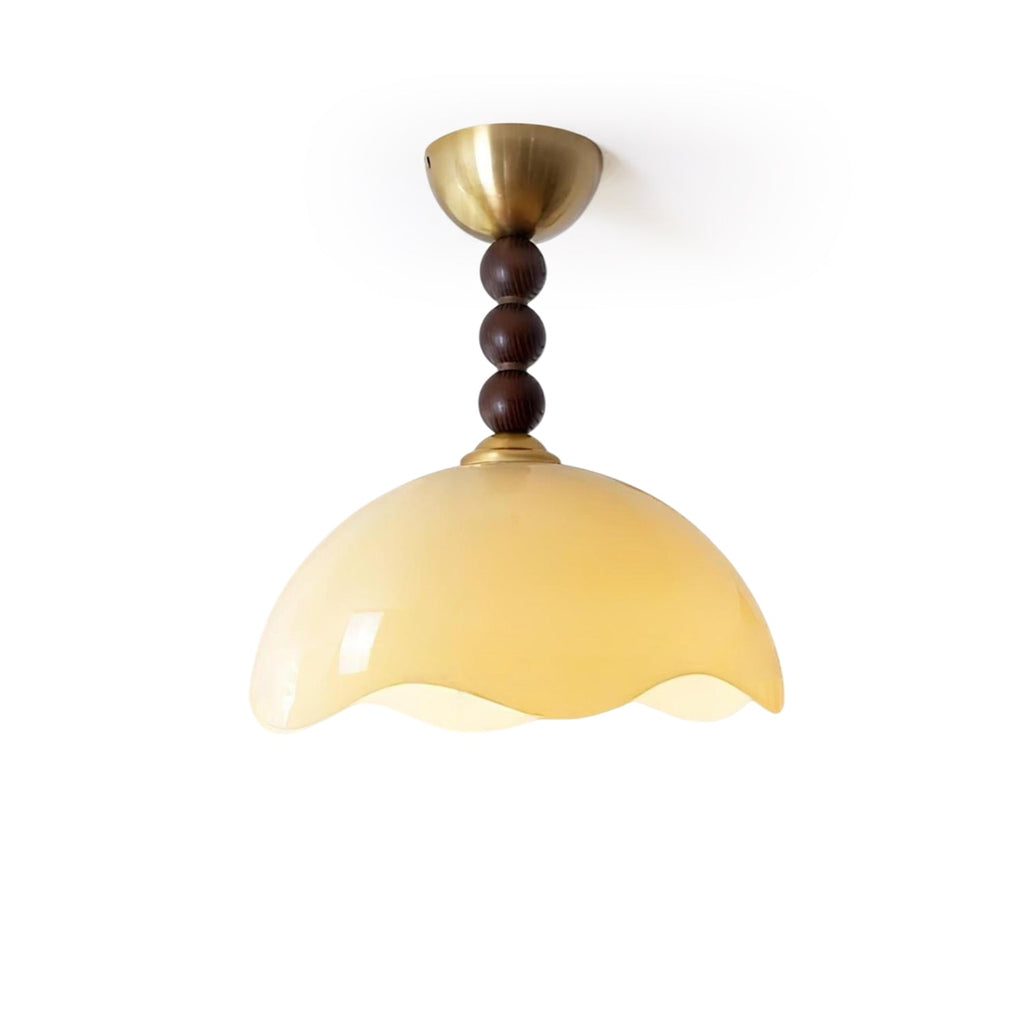 Syraeia Plafonnier Art Nordique en Verre Coral - Neutralighting