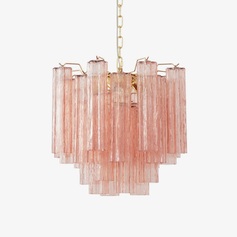 Aurora Lustre Verre Tube Superposé Luxe - Neutralighting