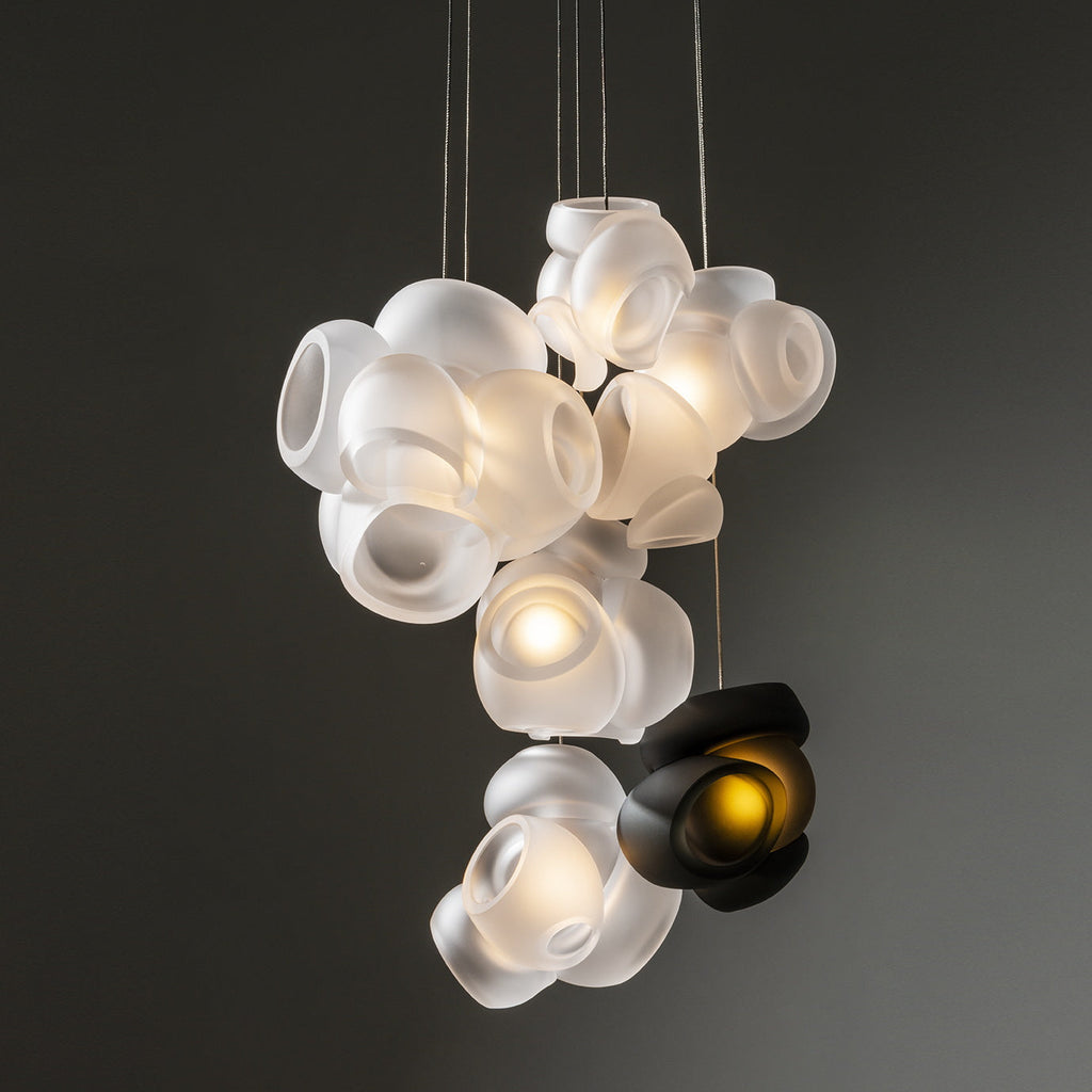Ushaor Suspension Verre Créativité Individuelle - Neutralighting