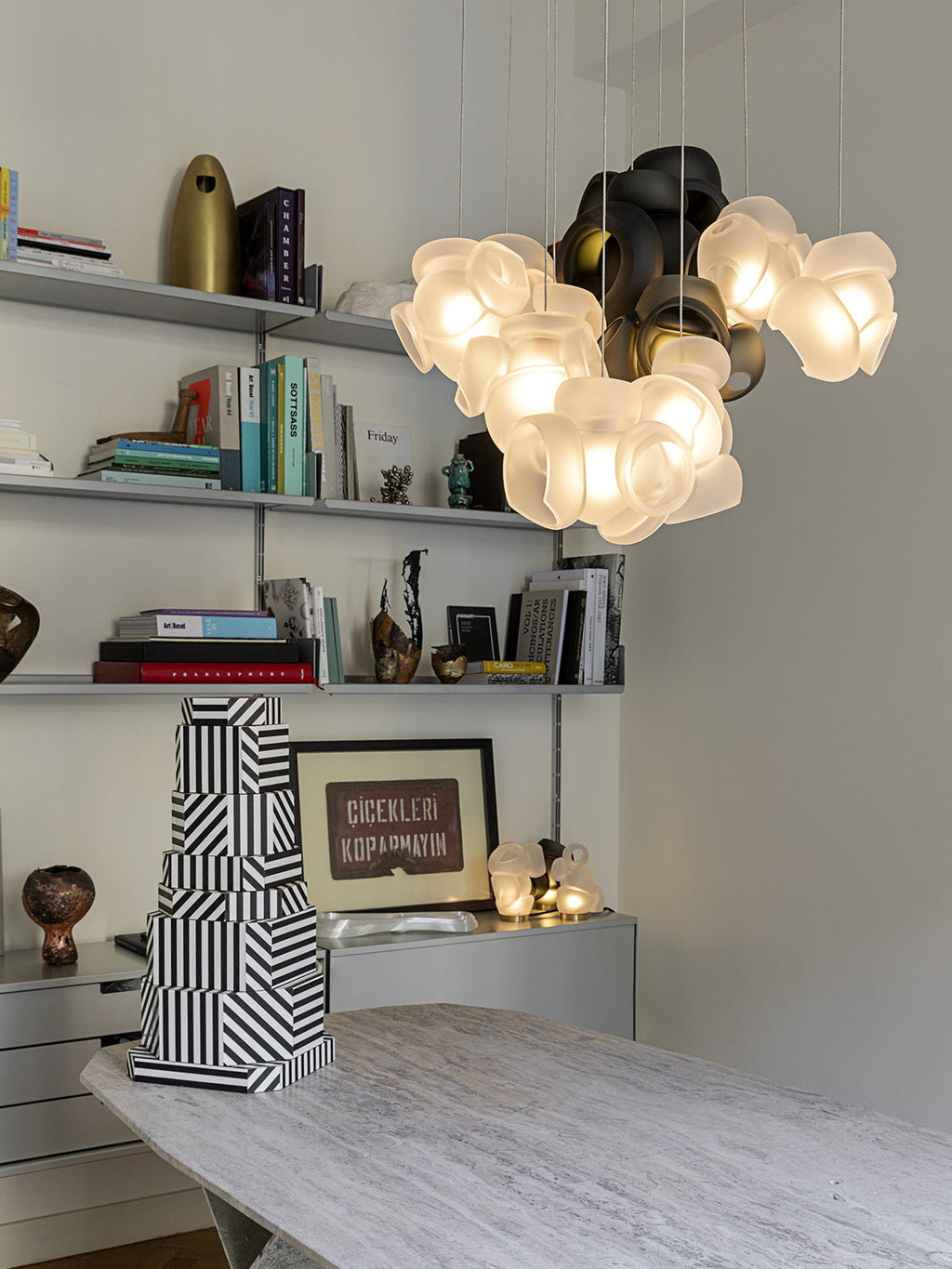 Ushaor Suspension Verre Créativité Individuelle - Neutralighting