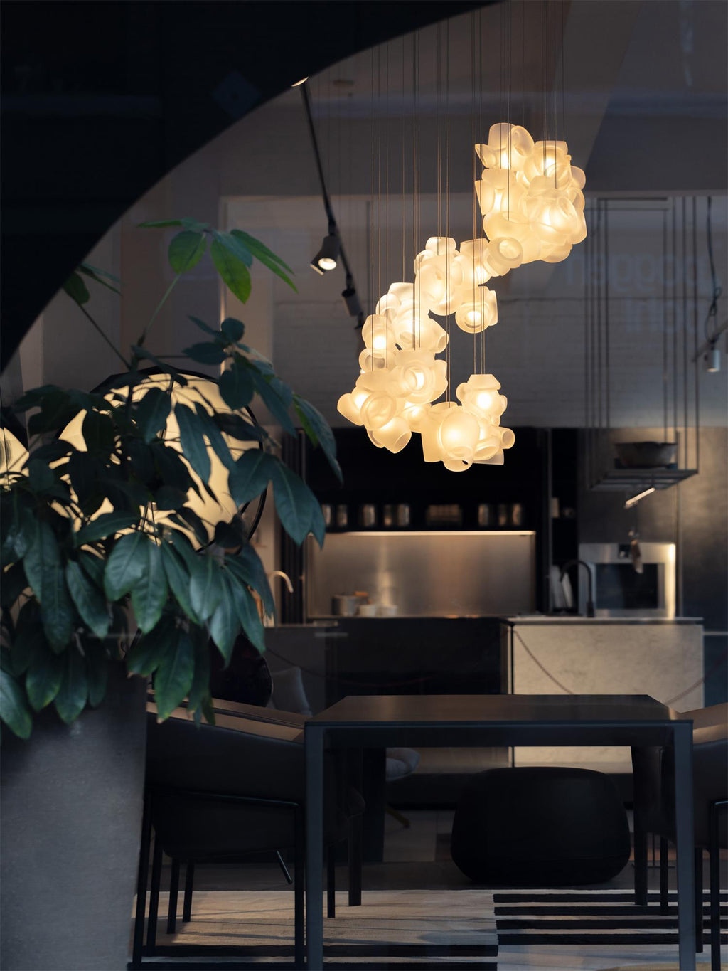 Ushaor Suspension Verre Créativité Individuelle - Neutralighting