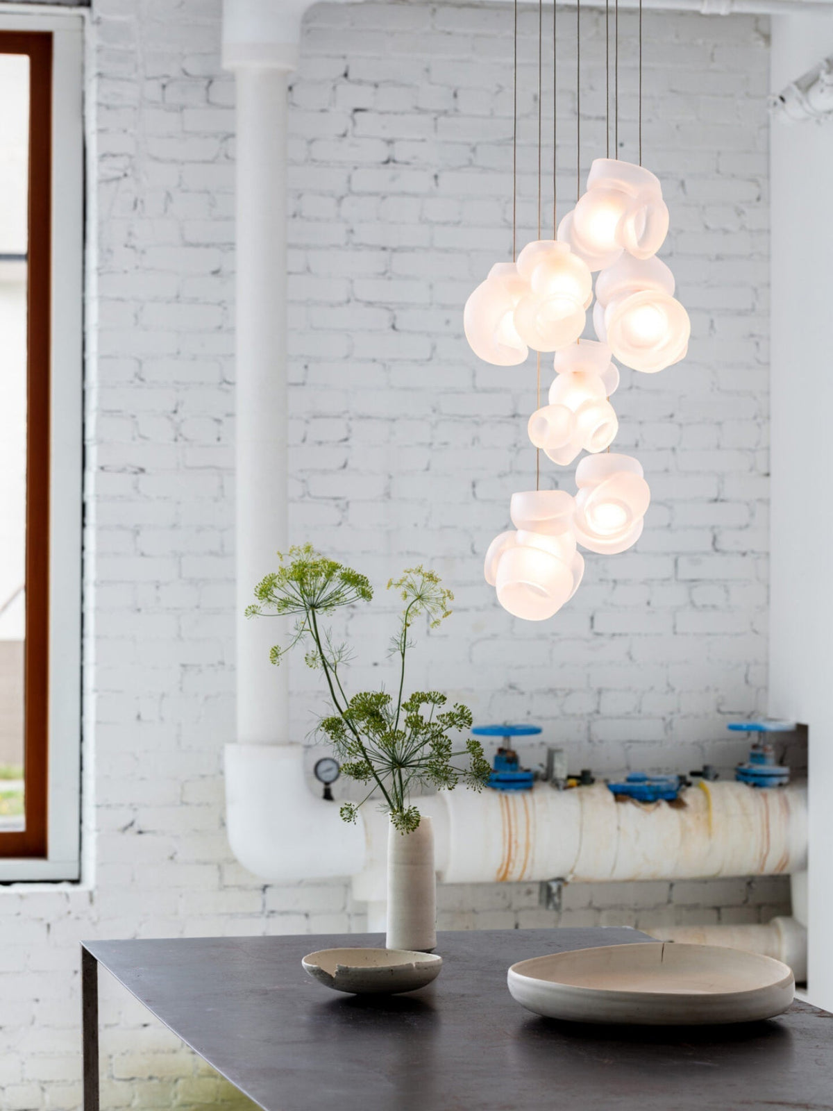 Ushaor Suspension Verre Créativité Individuelle - Neutralighting