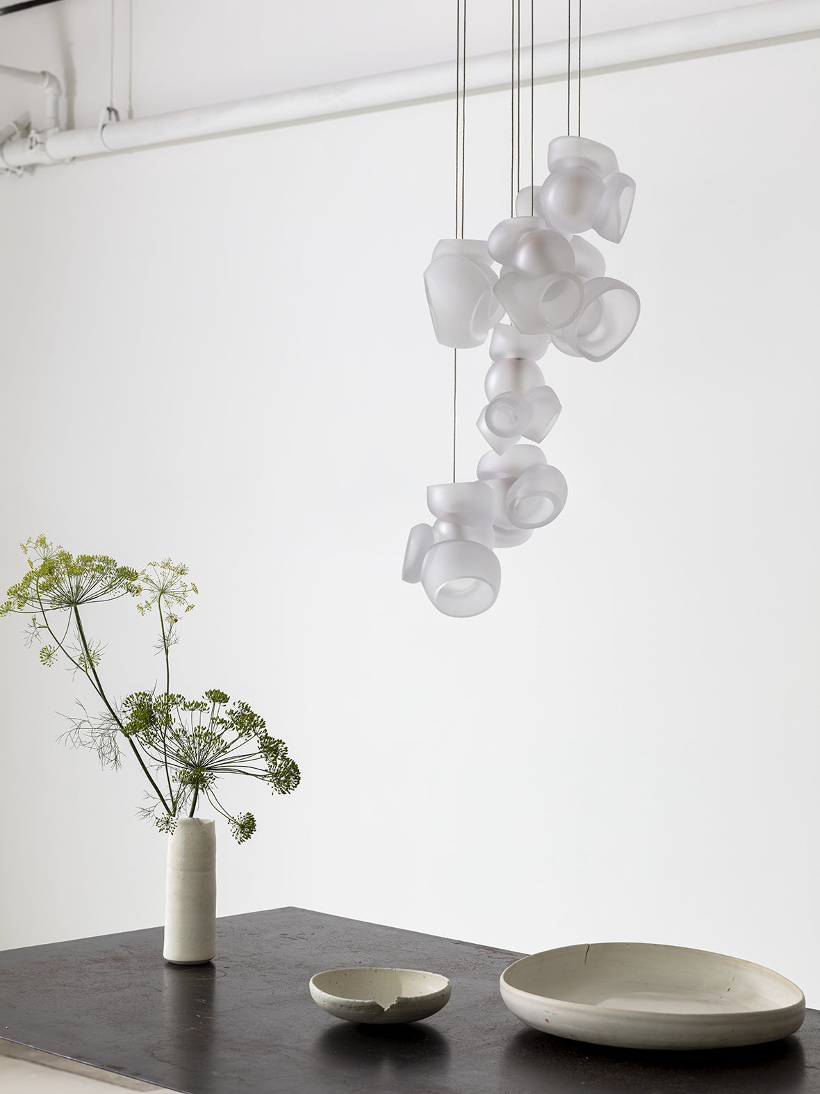 Ushaor Suspension Verre Créativité Individuelle - Neutralighting