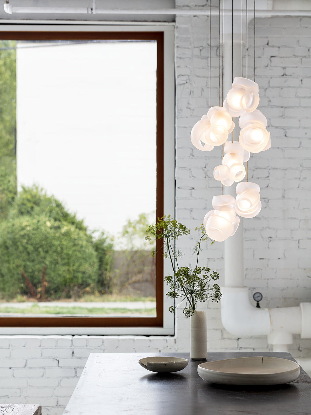Ushaor Suspension Verre Créativité Individuelle - Neutralighting