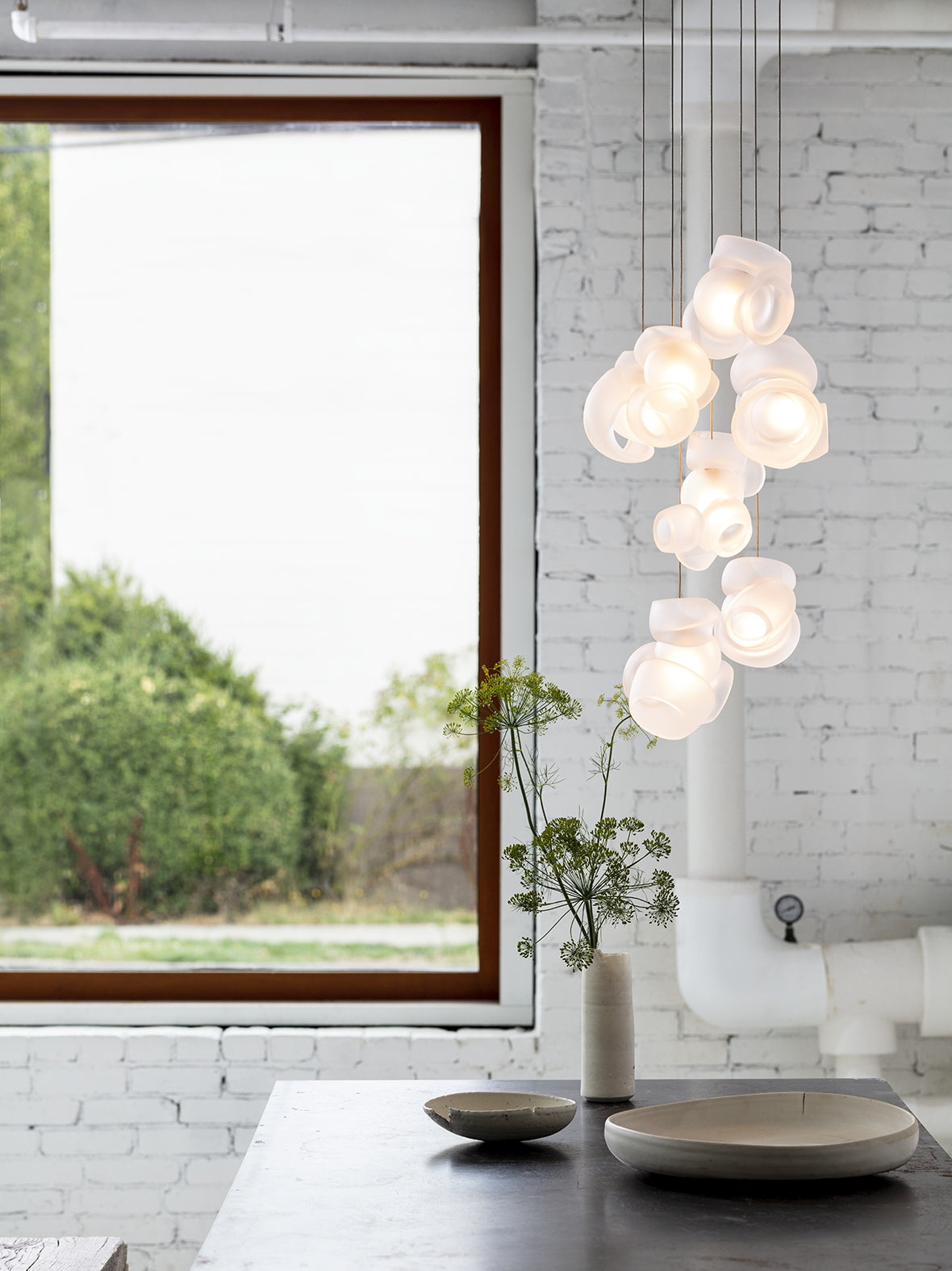 Ushaor Suspension Verre Créativité Individuelle - Neutralighting