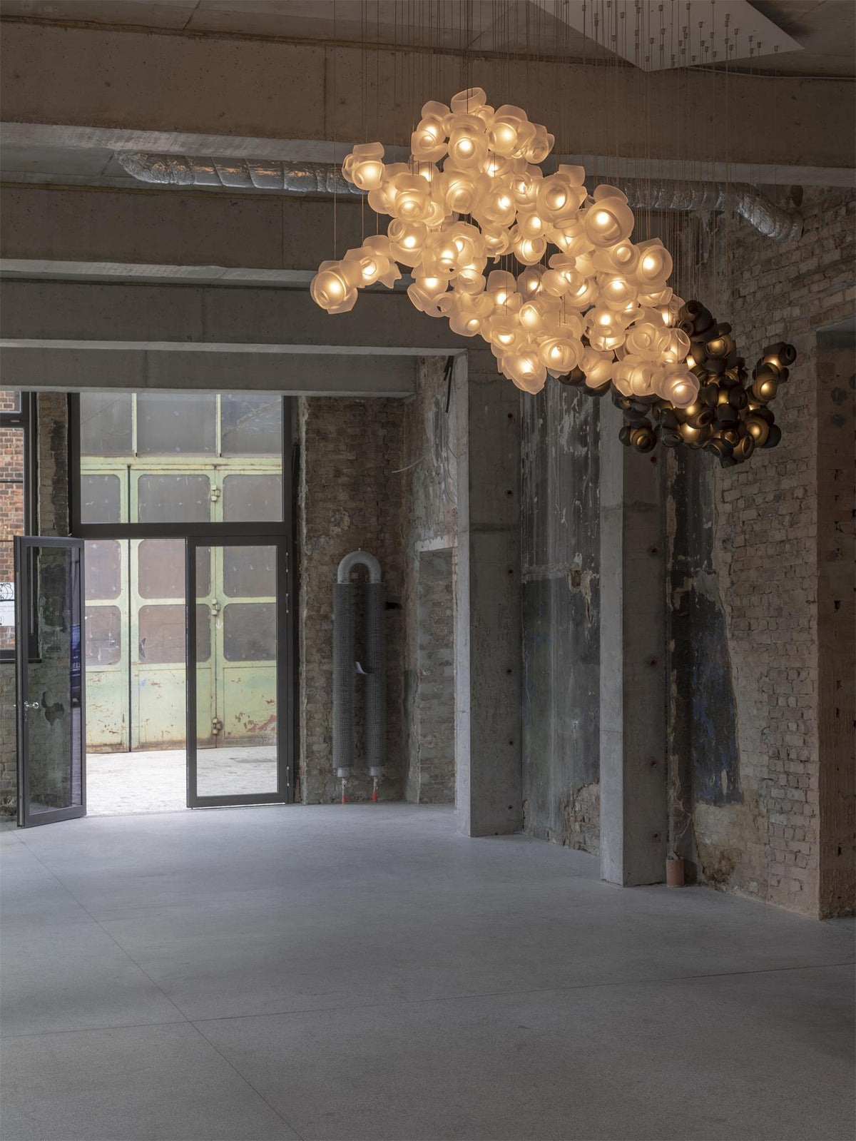 Ushaor Suspension Verre Créativité Individuelle - Neutralighting