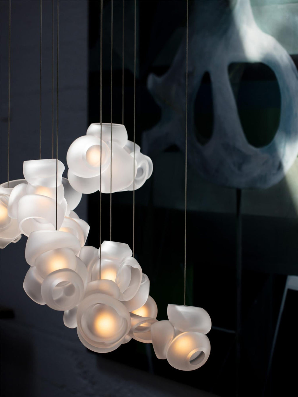 Ushaor Suspension Verre Créativité Individuelle - Neutralighting
