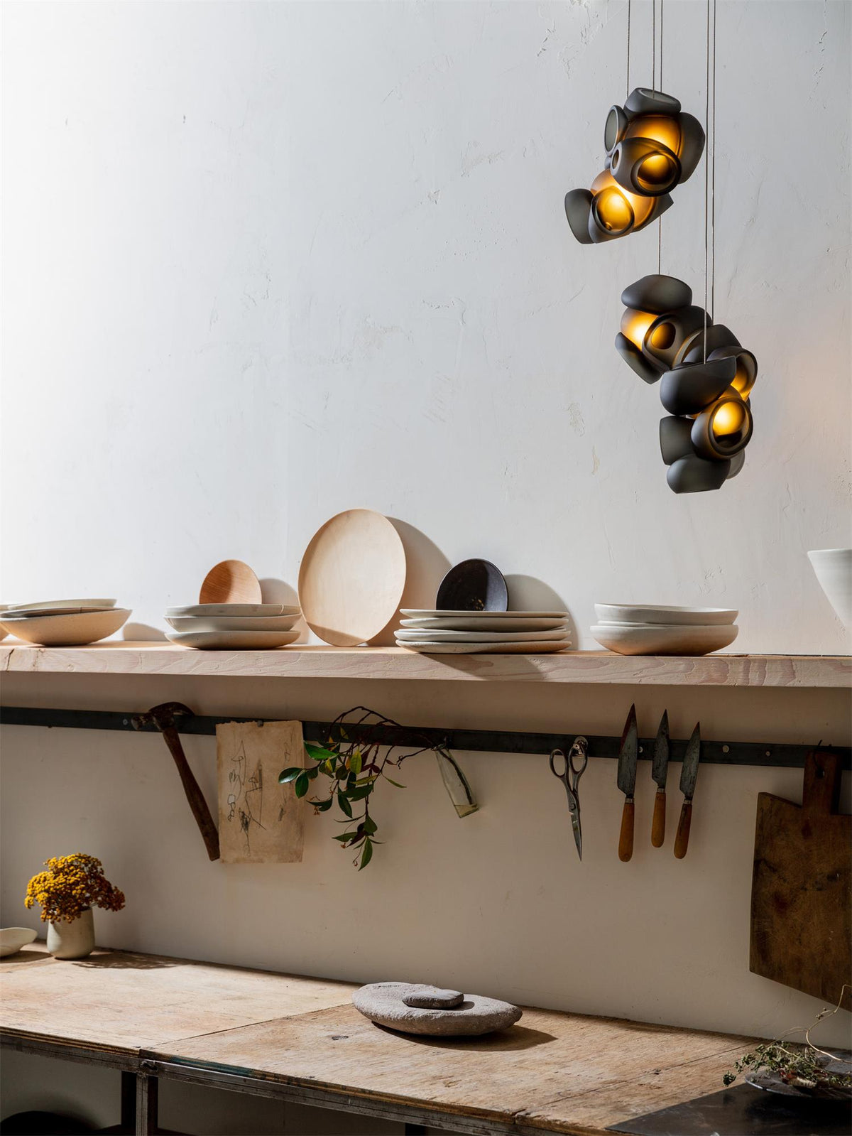Ushaor Suspension Verre Créativité Individuelle - Neutralighting