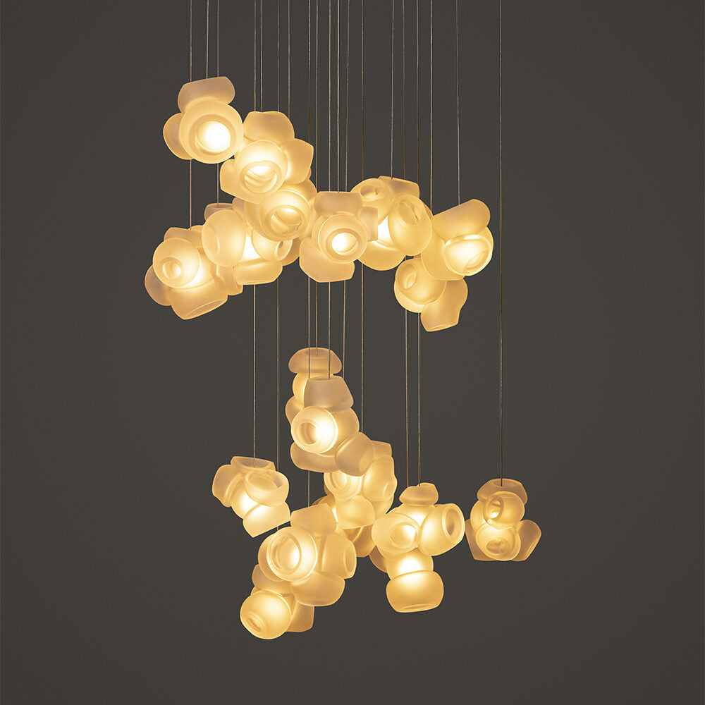 Ushaor Suspension Verre Créativité Individuelle - Neutralighting