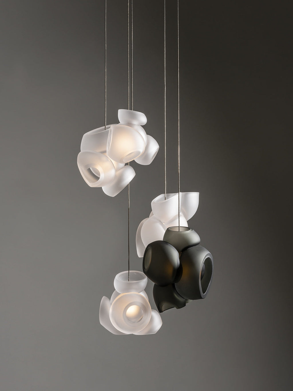 Ushaor Suspension Verre Créativité Individuelle - Neutralighting
