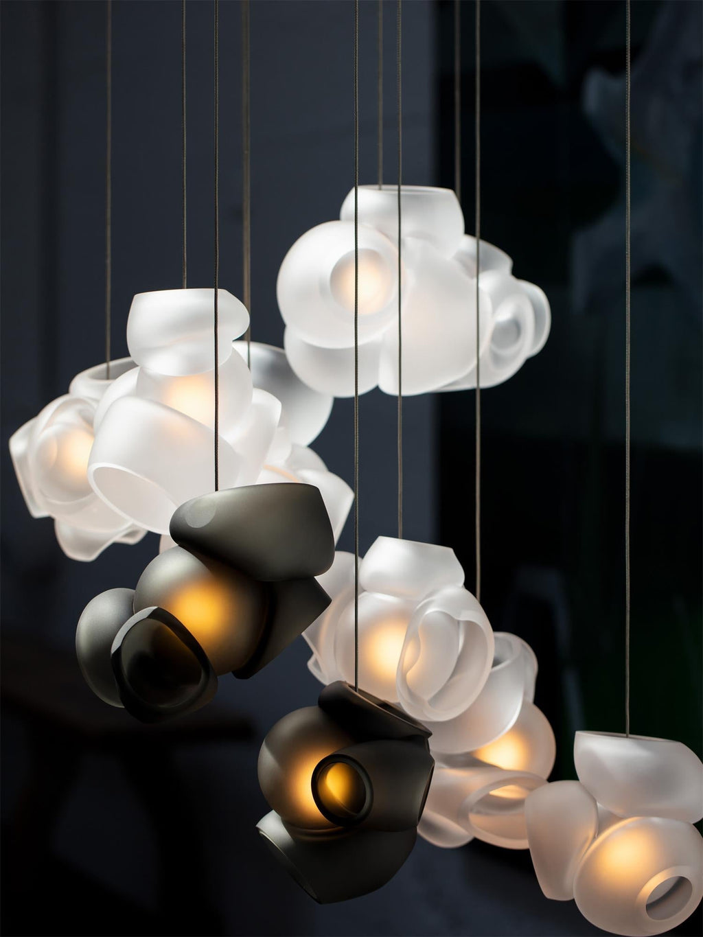 Ushaor Suspension Verre Créativité Individuelle - Neutralighting