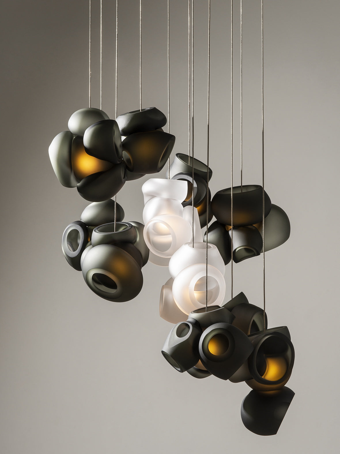 Ushaor Suspension Verre Créativité Individuelle - Neutralighting